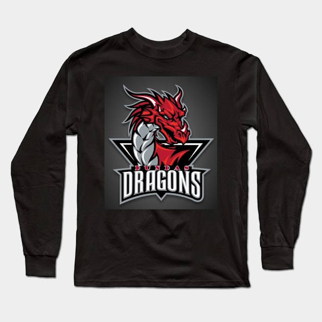 Dundas Dragons Long Sleeve T-Shirt by Danzig